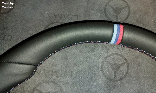 Перетяжка руля BMW 5 E60. M-rul.by