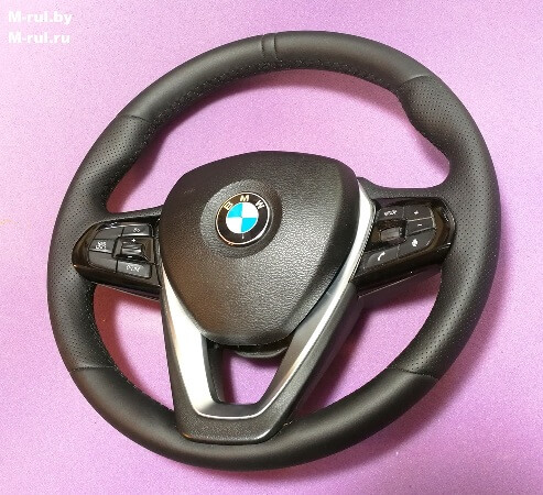 Перетяжка руля BMW 5 G30. M-rul.by