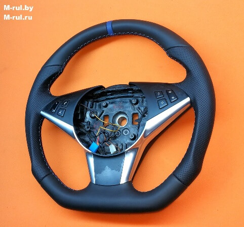 Перетяжка руля BMW 5 E60. M-rul.by