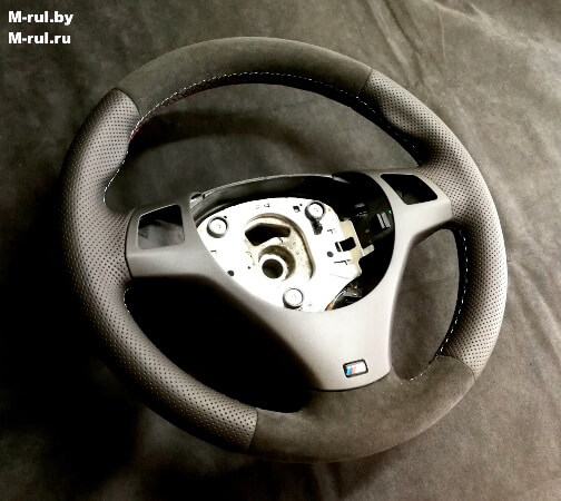 Перетяжка руля BMW 3 E90M. M-rul.by