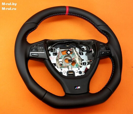 Перетяжка руля BMW 5 F10. M-rul.by