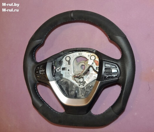 Перетяжка руля BMW X5 F15. M-rul.by