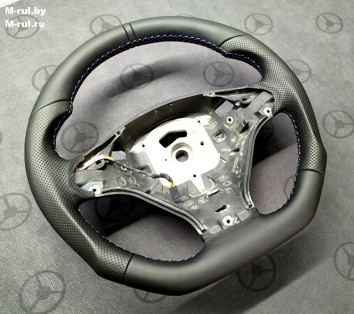Перетяжка руля BMW X5 E70. M-rul.by